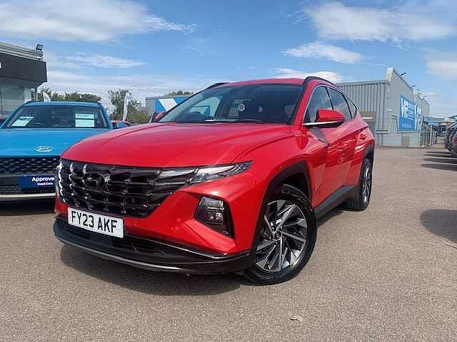 Hyundai TUCSON 1.6 TGDi 48V MHD Premium 5dr 2WD DCT Red