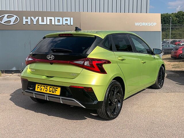 Hyundai I20 1.0T GDi 90 Black Line 5dr Green