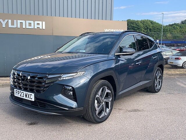 Hyundai TUCSON 1.6 TGDi Plug-in Hybrid Ultimate 5dr 4WD Auto Blue