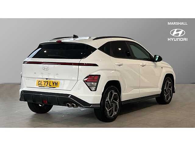 Hyundai KONA KONA 1.0T N Line 5dr WHITE