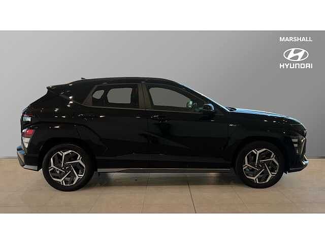 Hyundai KONA KONA 1.6 GDi Hybrid N Line 5dr DCT Black