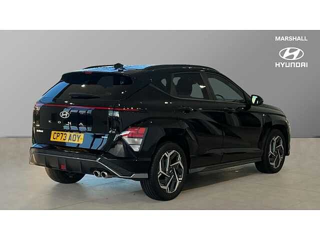 Hyundai KONA KONA 1.6 GDi Hybrid N Line 5dr DCT Black