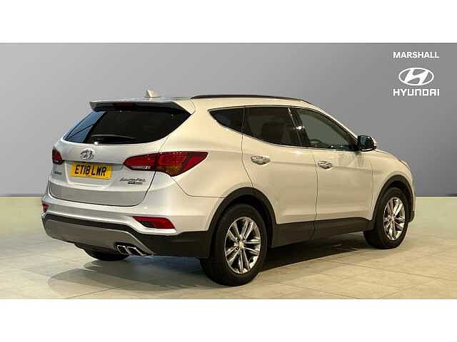 Hyundai SANTA FE SANTA FE 2.2 CRDi Blue Drive Premium 5dr Auto [7 Seats] SILVER