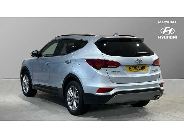 Hyundai SANTA FE SANTA FE 2.2 CRDi Blue Drive Premium 5dr Auto [7 Seats] SILVER