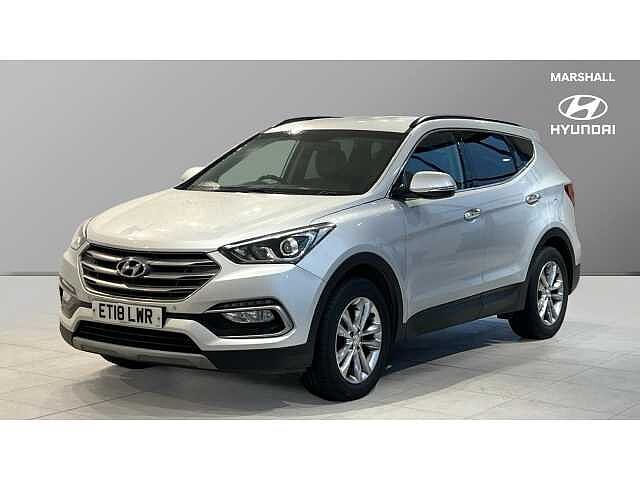 Hyundai SANTA FE SANTA FE 2.2 CRDi Blue Drive Premium 5dr Auto [7 Seats] SILVER