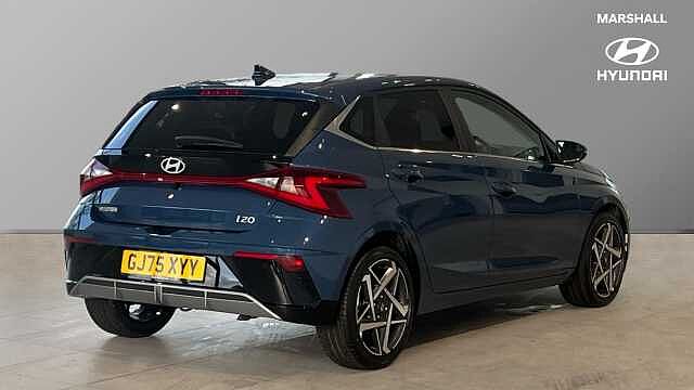 Hyundai I20 I20 1.0T GDi Ultimate 5dr DCT Vibrant Blue