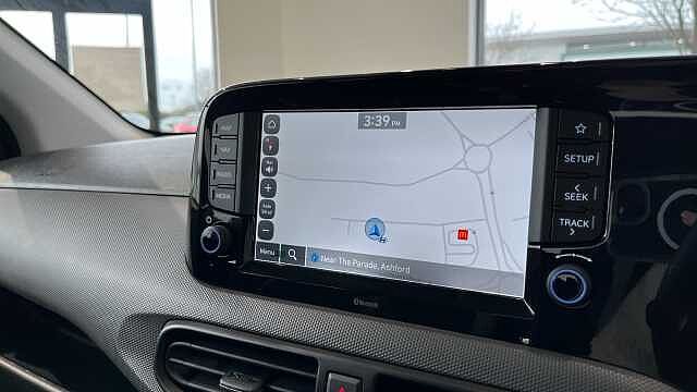 Hyundai I10 HYUNDAI I10 1.0 [58] Advance 5dr Auto [Nav] Vibrant Blue