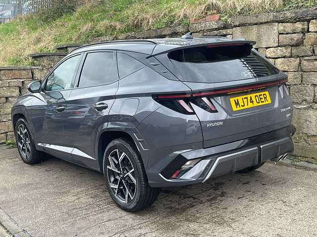 Hyundai TUCSON 1.6T Hybrid N Line 5dr Auto Grey
