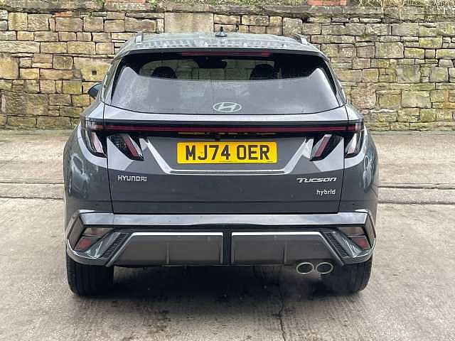 Hyundai TUCSON 1.6T Hybrid N Line 5dr Auto Grey