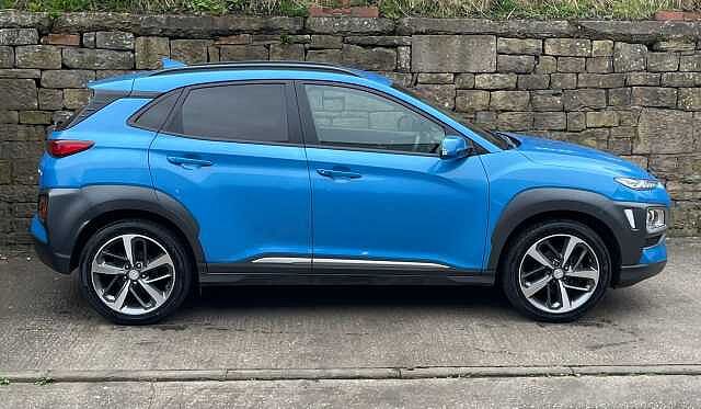 Hyundai KONA 1.0T GDi Blue Drive Premium 5dr Blue