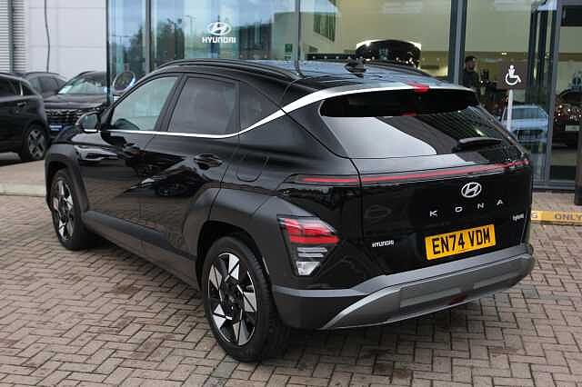 Hyundai KONA 1.6 Hybrid 129 Ultimate 5dr DCT Black