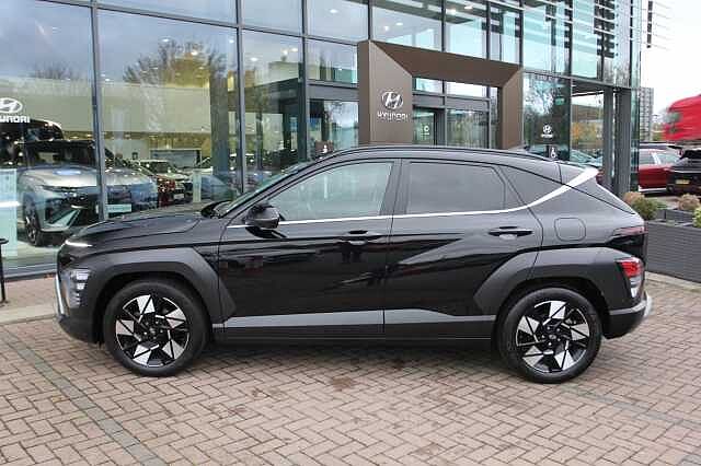 Hyundai KONA 1.6 Hybrid 129 Ultimate 5dr DCT Black