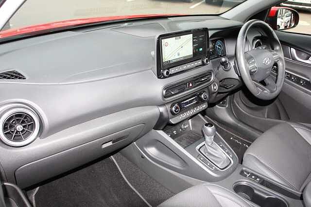 Hyundai KONA 1.6 GDi Hybrid Ultimate 5dr DCT Red