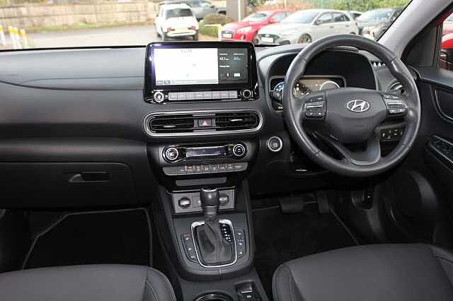 Hyundai KONA 1.6 GDi Hybrid Ultimate 5dr DCT Red