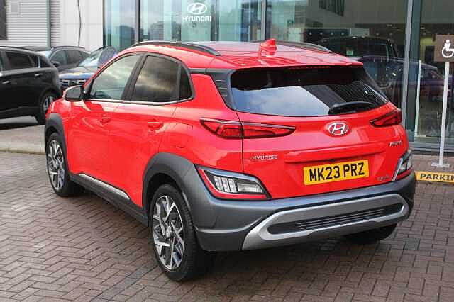 Hyundai KONA 1.6 GDi Hybrid Ultimate 5dr DCT Red