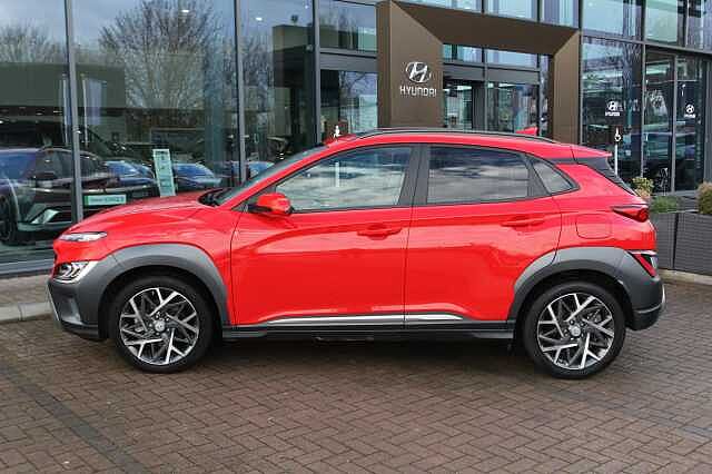 Hyundai KONA 1.6 GDi Hybrid Ultimate 5dr DCT Red