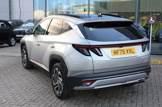 Hyundai TUCSON 1.6T Hybrid Ultimate 5dr Auto Silver