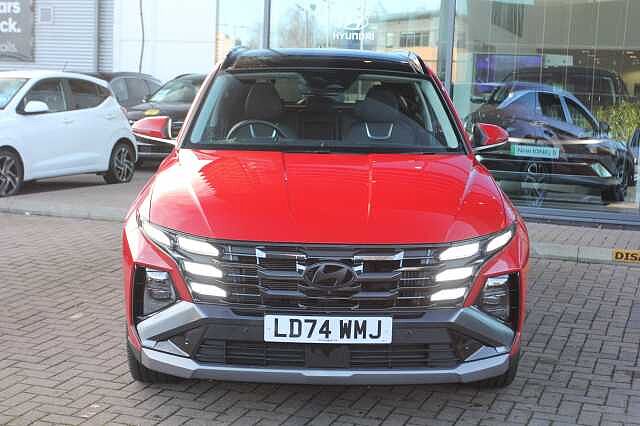 Hyundai TUCSON 1.6T Hybrid Ultimate 5dr Auto Red
