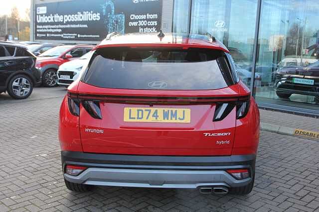 Hyundai TUCSON 1.6T Hybrid Ultimate 5dr Auto Red