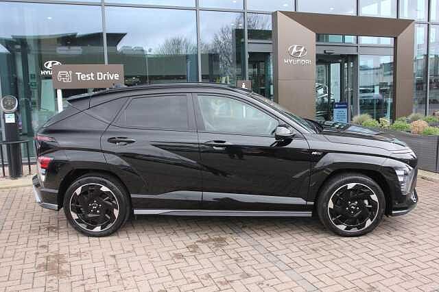Hyundai KONA 160kW N Line S 65kWh 5dr Auto Black
