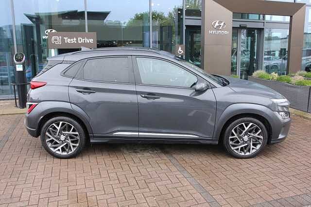 Hyundai KONA 1.6 GDi Hybrid Ultimate 5dr DCT Grey