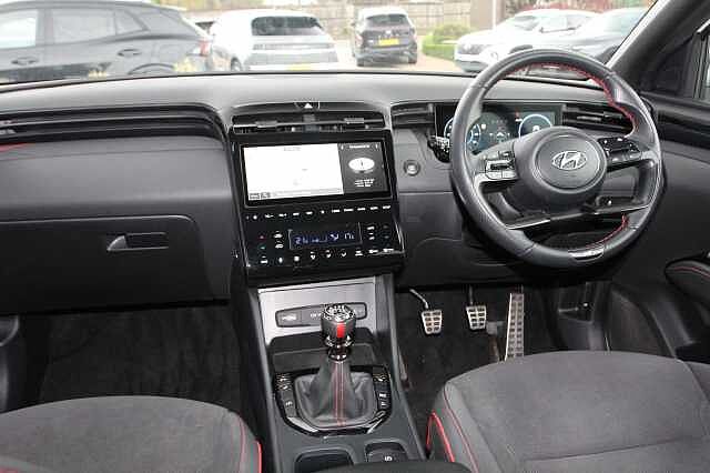 Hyundai TUCSON 1.6 TGDi N Line 5dr 2WD White