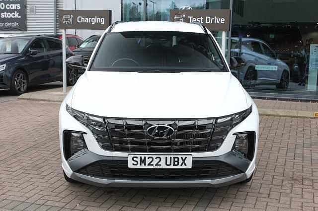 Hyundai TUCSON 1.6 TGDi N Line 5dr 2WD White