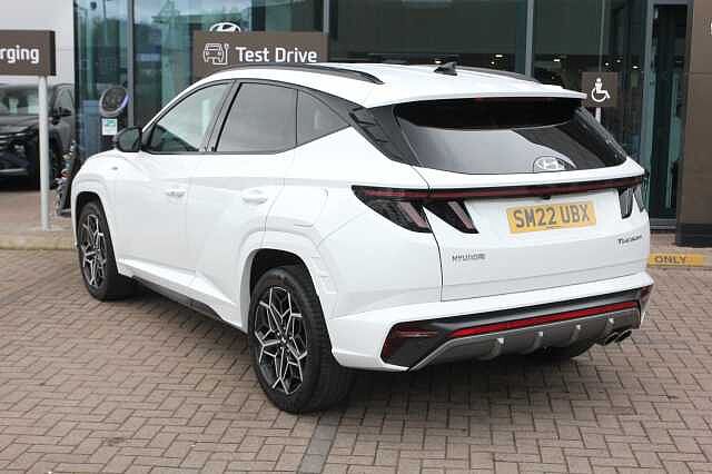 Hyundai TUCSON 1.6 TGDi N Line 5dr 2WD White