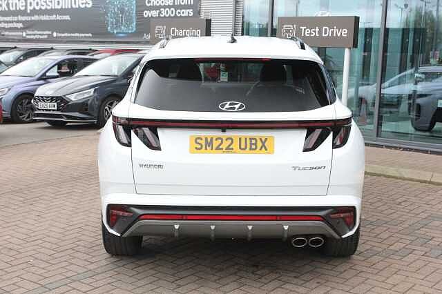 Hyundai TUCSON 1.6 TGDi N Line 5dr 2WD White
