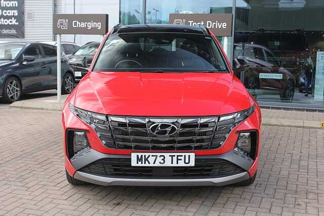 Hyundai TUCSON 1.6 TGDi Hybrid 230 N Line S 5dr 2WD Auto Red