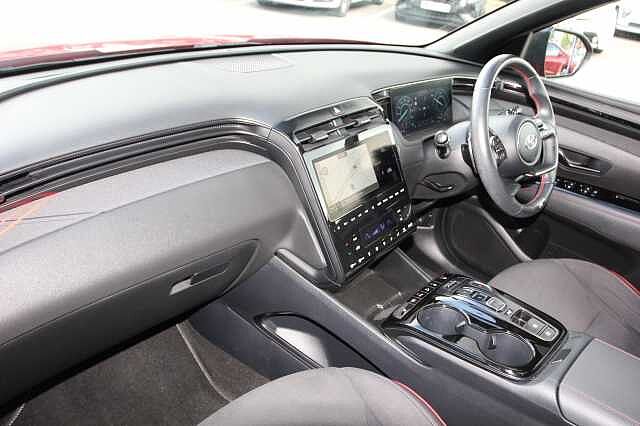 Hyundai TUCSON 1.6 TGDi Hybrid 230 N Line S 5dr 2WD Auto Red