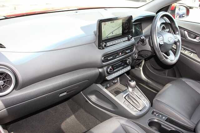 Hyundai KONA 1.6 GDi Hybrid Ultimate 5dr DCT Red
