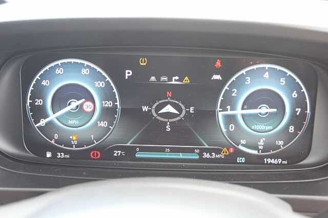Hyundai BAYON 1.0 TGDi 48V MHEV Ultimate 5dr DCT Red