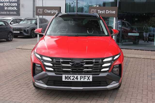 Hyundai TUCSON 1.6T 48V MHD Ultimate 5dr DCT Red