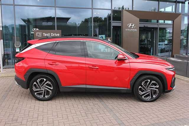 Hyundai TUCSON 1.6T 48V MHD Ultimate 5dr DCT Red