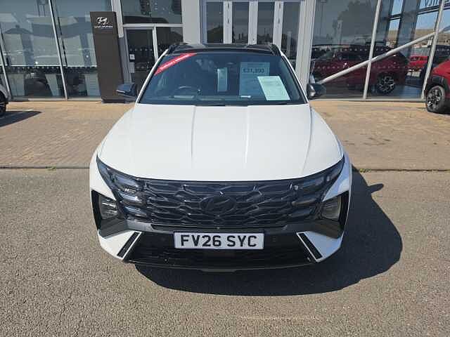 Hyundai TUCSON 1.6T N Line S 5dr White