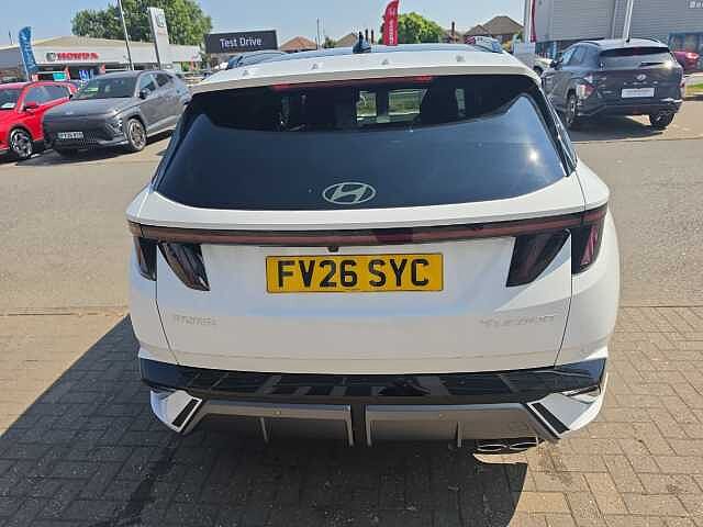 Hyundai TUCSON 1.6T N Line S 5dr White