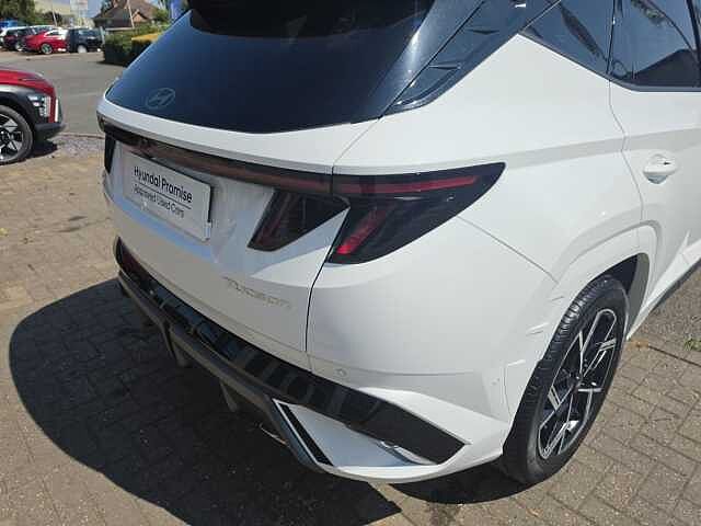 Hyundai TUCSON 1.6T N Line S 5dr White
