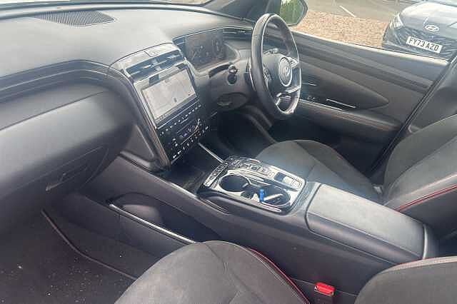Hyundai TUCSON 1.6 TGDi Hybrid 230 N Line S 5dr 2WD Auto White