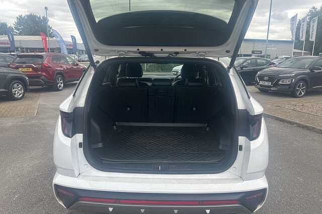 Hyundai TUCSON 1.6 TGDi Hybrid 230 N Line S 5dr 2WD Auto White