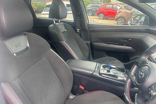 Hyundai TUCSON 1.6 TGDi Hybrid 230 N Line S 5dr 2WD Auto White
