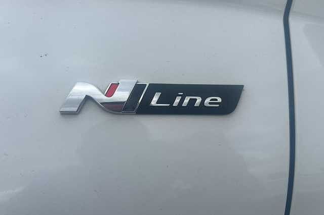 Hyundai TUCSON 1.6 TGDi Hybrid 230 N Line S 5dr 2WD Auto White