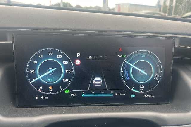 Hyundai TUCSON 1.6 TGDi Hybrid 230 N Line S 5dr 2WD Auto White