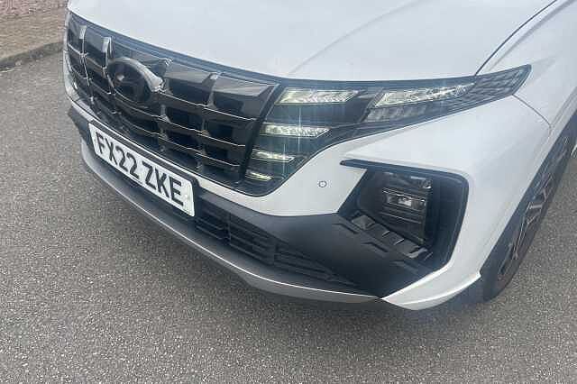 Hyundai TUCSON 1.6 TGDi Hybrid 230 N Line S 5dr 2WD Auto White