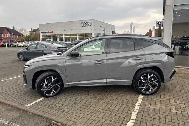 Hyundai TUCSON 1.6T Hybrid N Line S 5dr 4WD Auto Grey