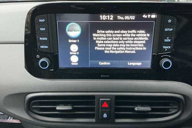 Hyundai I10 1.0 [63] Advance 5dr Auto [Nav] meta blue