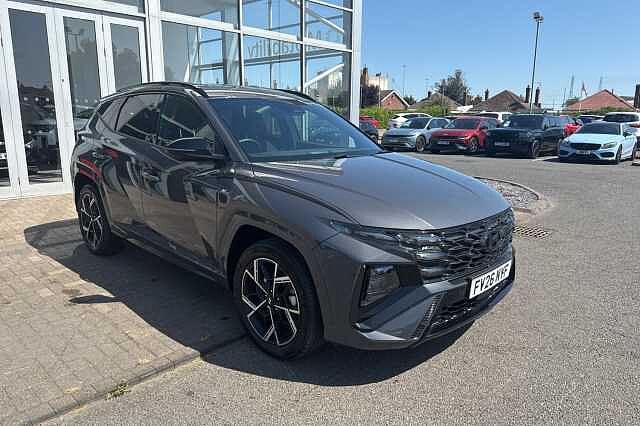 Hyundai TUCSON 1.6T 239 Hybrid N Line 5dr Auto Ecotronic Grey