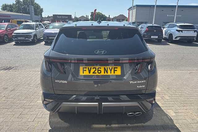 Hyundai TUCSON 1.6T 239 Hybrid N Line 5dr Auto Ecotronic Grey