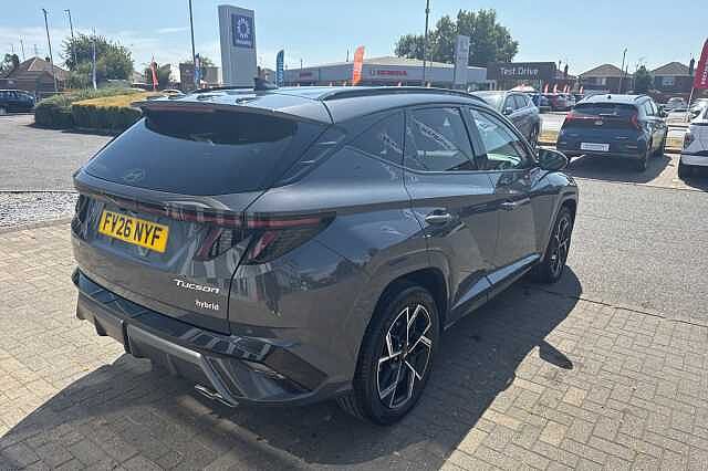 Hyundai TUCSON 1.6T 239 Hybrid N Line 5dr Auto Ecotronic Grey