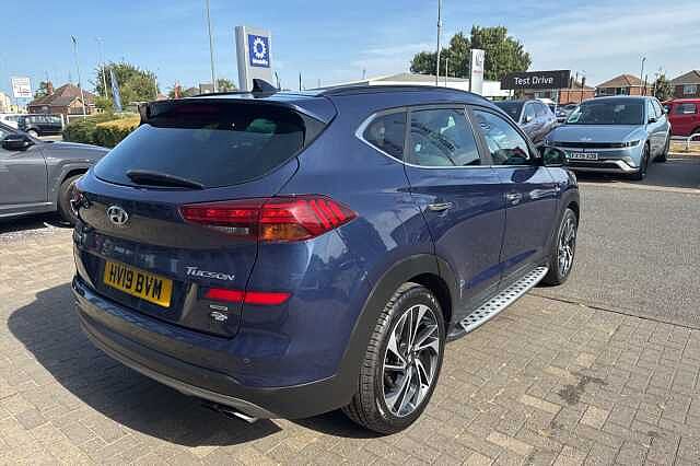 Hyundai TUCSON 2.0 CRDi 48V MHD Premium SE 5dr 4WD DCT Blue